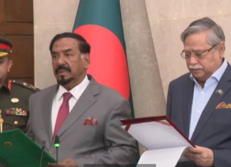 হাফিজ উদ্দিন আহমেদ সংসদের স্পিকার নির্বাচিত